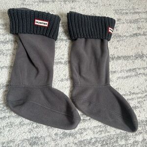 Hunter Boot fleece socks